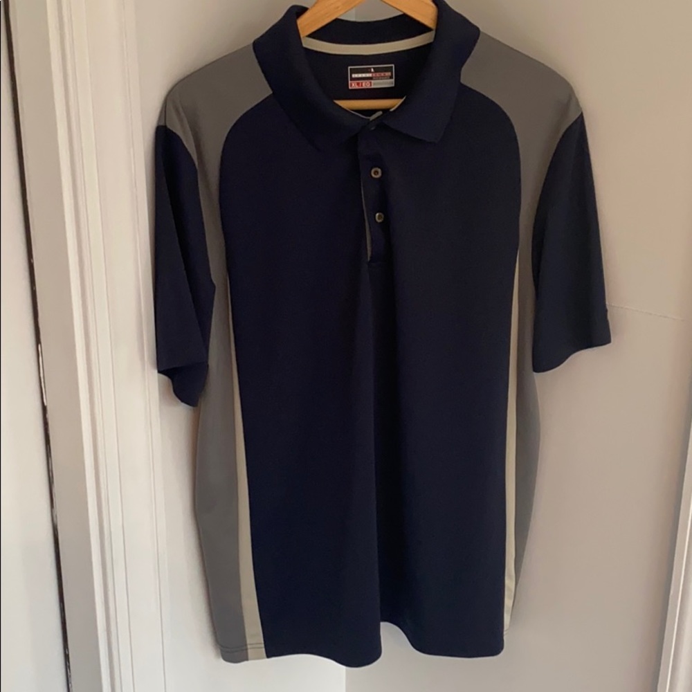 Grand Slam Performance XL Blue Polo
